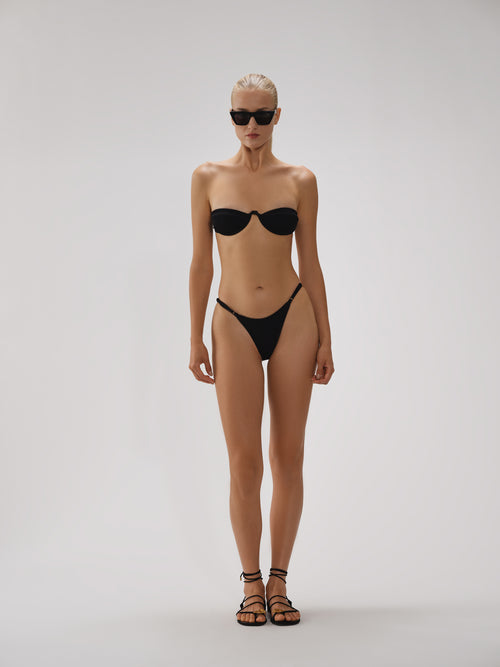 Mila Underwire Bikini Top | Maison Marine – Balconette & Adjustable