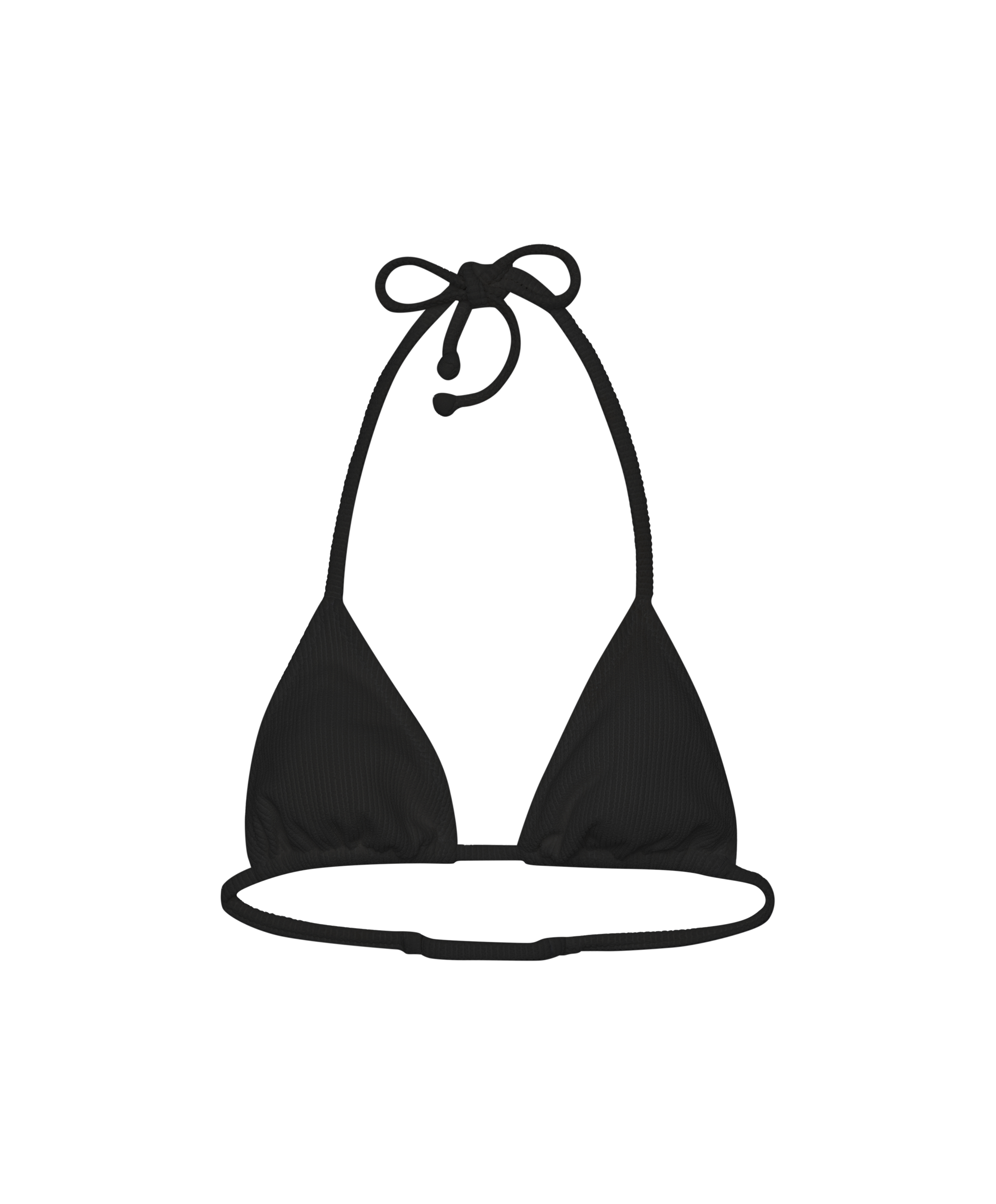 Celia Adjustable Triangle Top In Crinkle