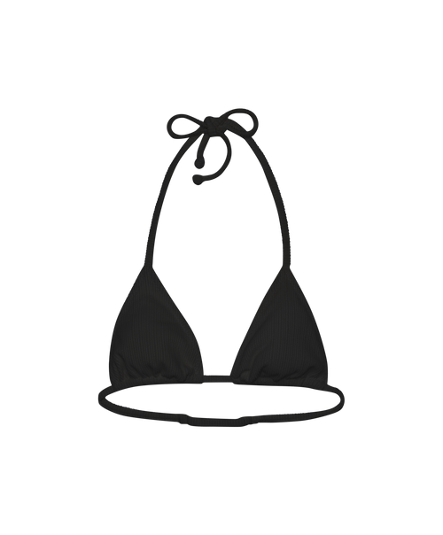 Celia Adjustable Triangle Top In Crinkle