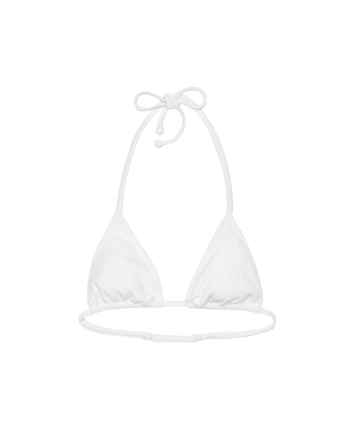 Celia Adjustable Triangle Top In Crinkle