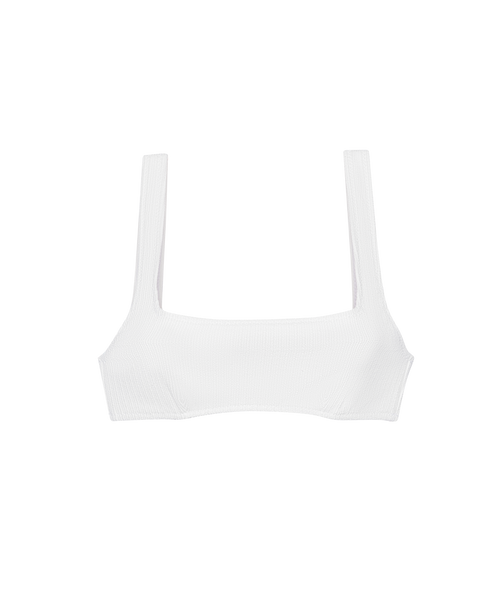 Noelle Crop Top In Crinkle