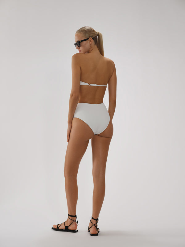 Amelia High Waist Bottom In Crinkle