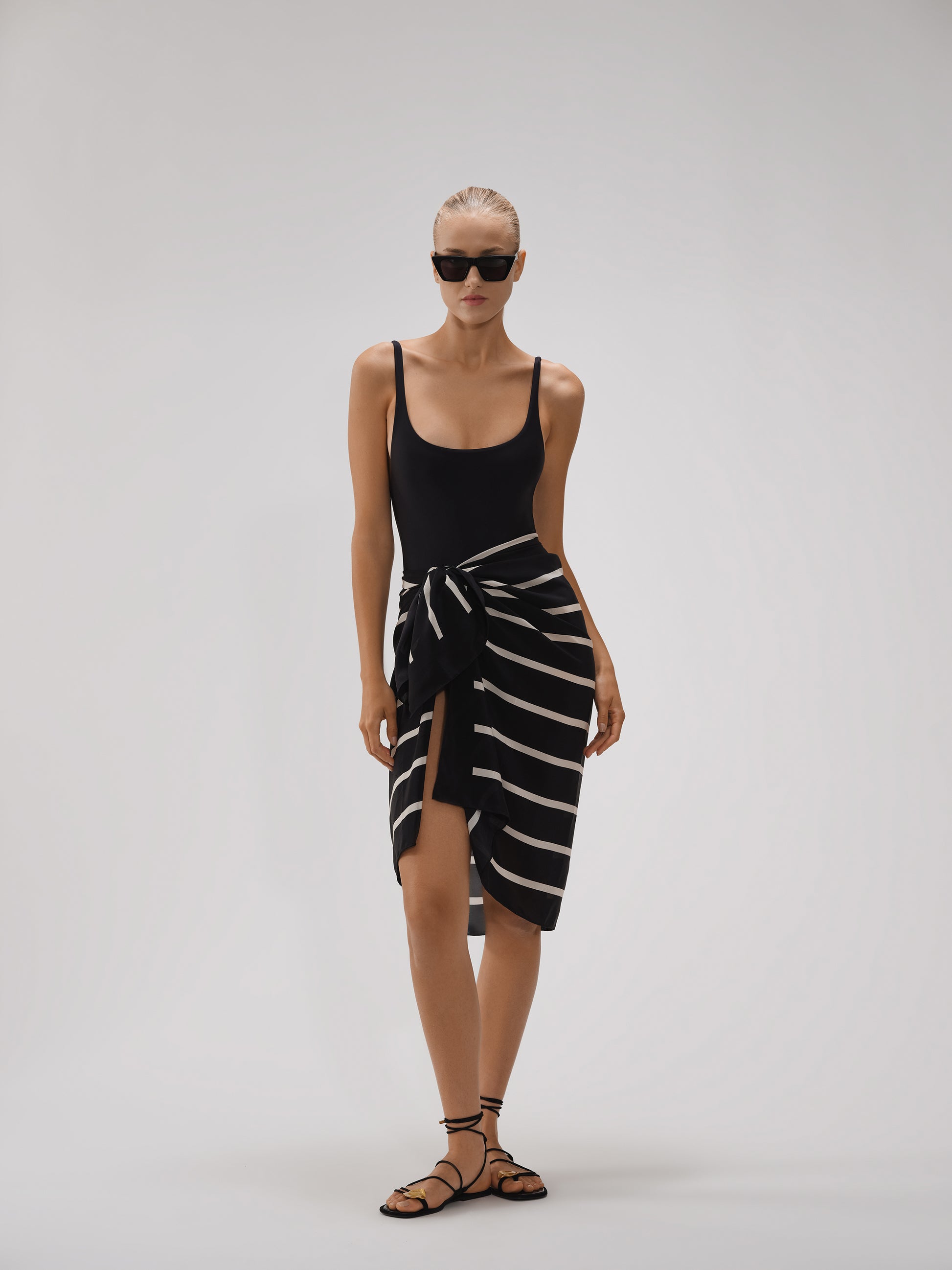 SAMPLE -Marine Silk Sarong
