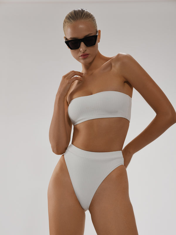 Cece All-Around Bandeau In Crinkle