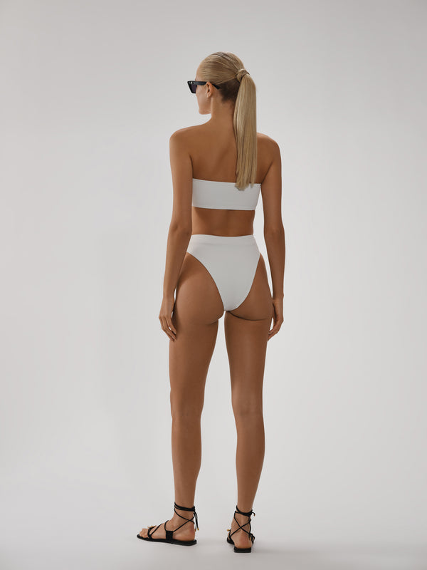 Lilou Waistband High Rise Bottom In Crinkle