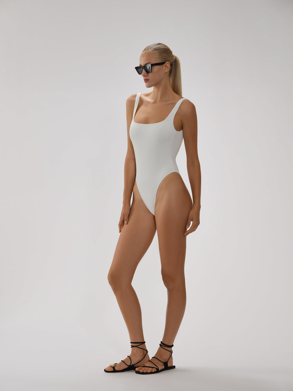 The One Open Back Swimsuit | Maison Marine – Minimal One-Piece

