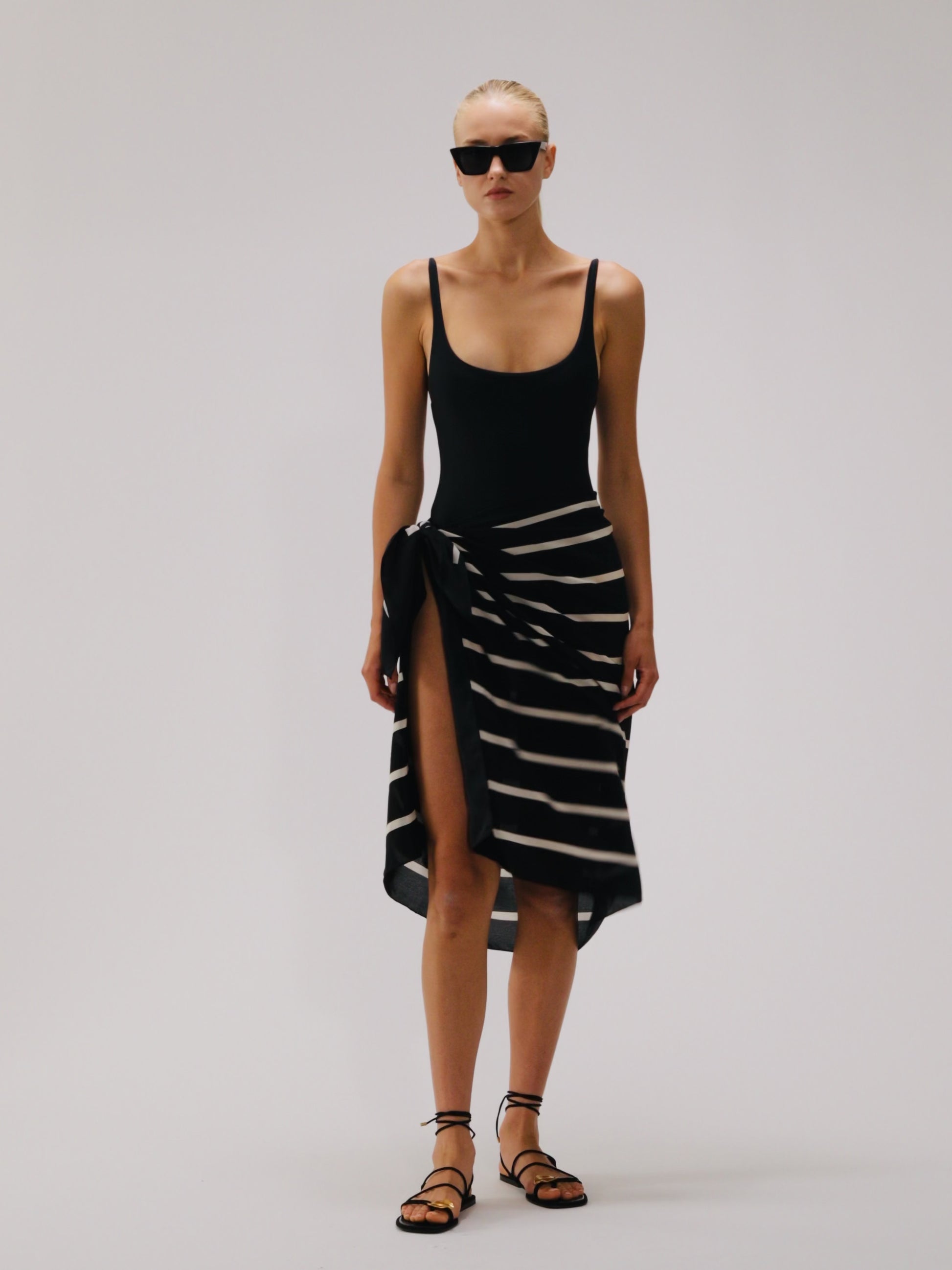 SAMPLE -Marine Silk Sarong